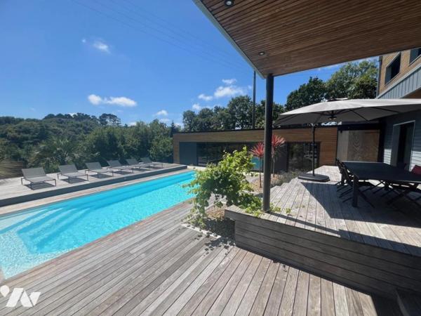 Maison d'architecte avec piscine 