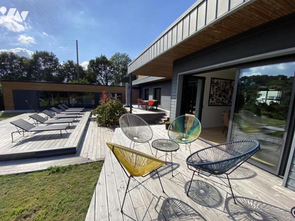 Maison d'architecte avec piscine 