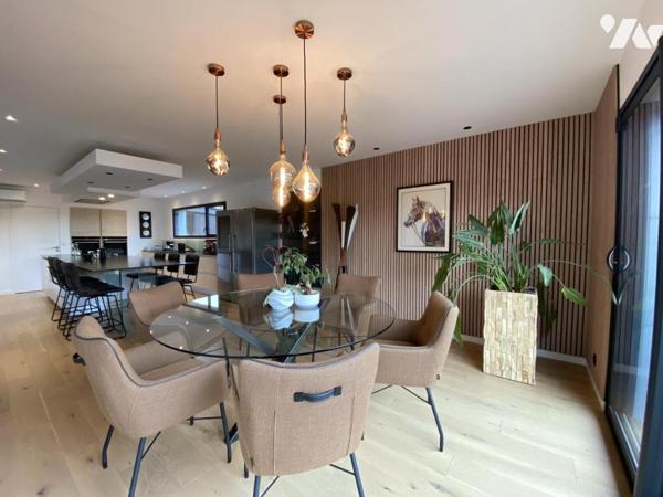 Maison d'architecte avec piscine 