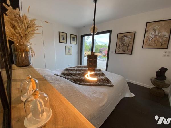 Maison d'architecte avec piscine 