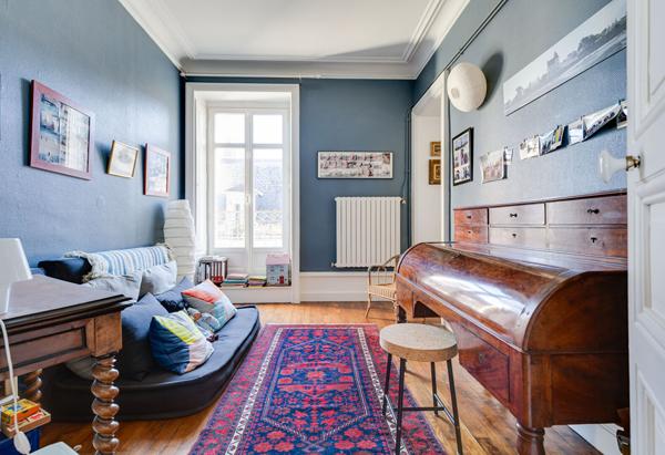 A VENDRE NANTES/CENTRE VILLE APPARTEMENT DE CARACTERE 4 CHAMBRES