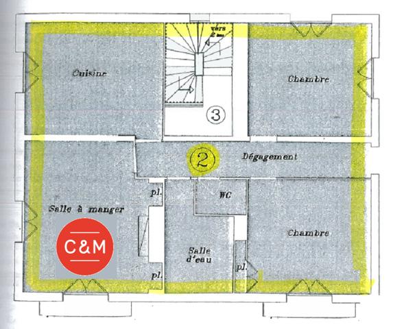 44400 REZE REZE BALINIERE - Maison divisée en trois logements