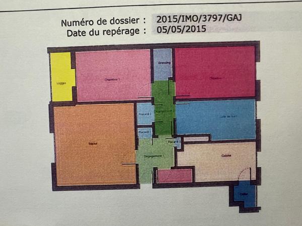 T3 Moulin à Vent, 61 m2 vendu loué (623€/mois)