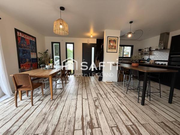 Maison de plain-pied au calme