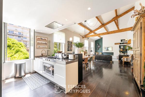 Maison de ville esprit loft au coeur de Saint-Victor