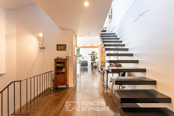 Maison de ville esprit loft au coeur de Saint-Victor