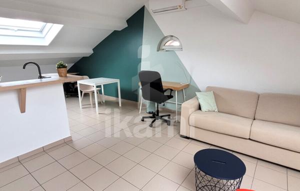 A louer studio meublé 35 m2 à Valence avec chauffage et électricité inclus dans les charges