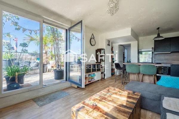 Appartement 4 pièces avec terrasse exceptionnelle de 60 m² – Résidence de 2023 – Bondy Sud, limite Les Pavillons-sous-Bois / Villemomble