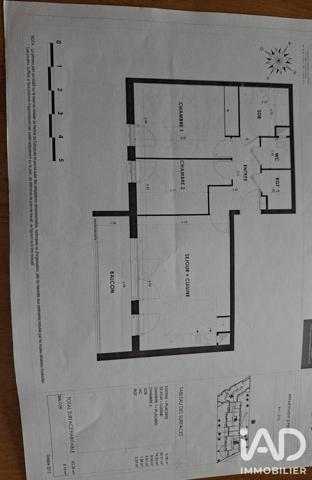 Appartement à vendre 3 pièces 65 m² Thorigny-sur-Marne