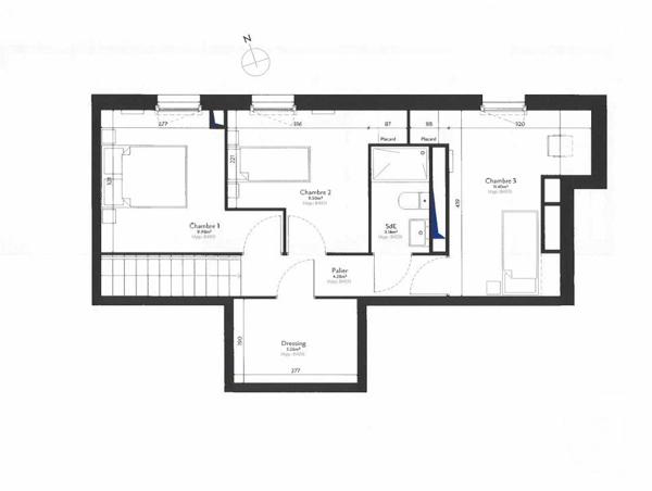 Appartement F4 à vendre  4 pièces - 82,39 m2 EPINAY SUR SEINE - 93