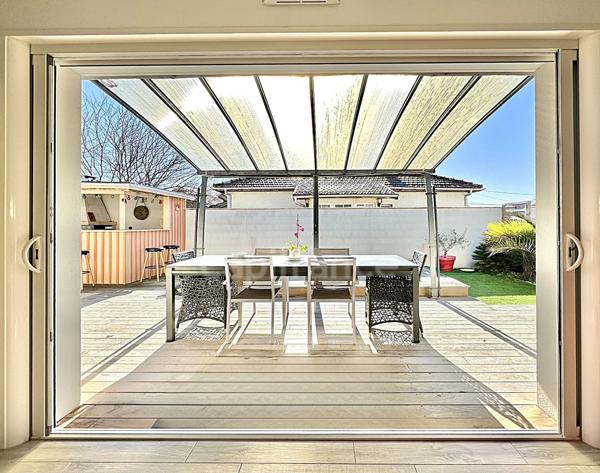 AUDENGE (33) Maison PLAIN-PIED- centre ville-Calme-112m2-3ch-double garage -terrain 560m²