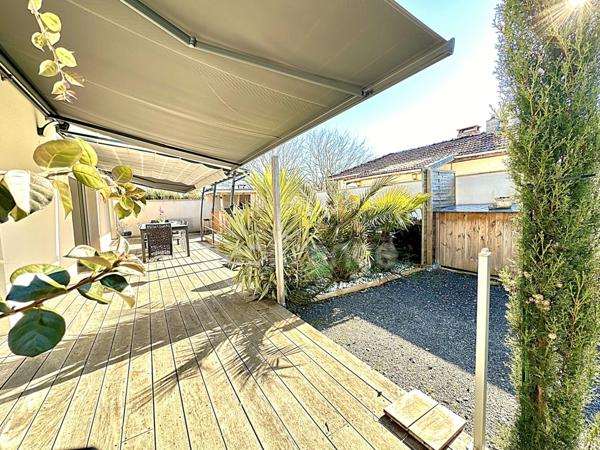 AUDENGE (33) Maison PLAIN-PIED- centre ville-Calme-112m2-3ch-double garage -terrain 560m²