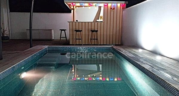 AUDENGE (33) Maison PLAIN-PIED- centre ville-Calme-112m2-3ch-double garage -terrain 560m²