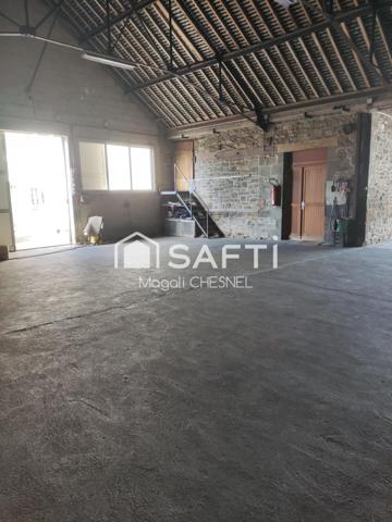 Maison en pierre de caractère d’environ 172 m² sur un terrain de 1210 m².