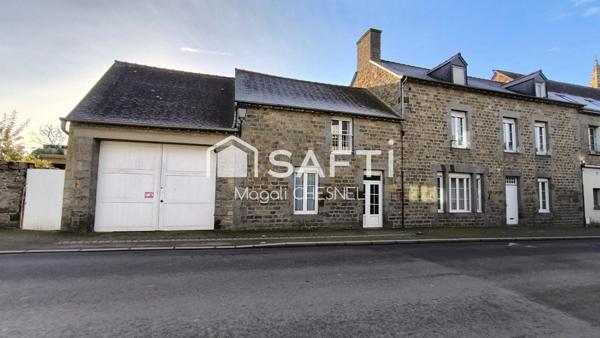 Maison en pierre de caractère d’environ 172 m² sur un terrain de 1210 m².