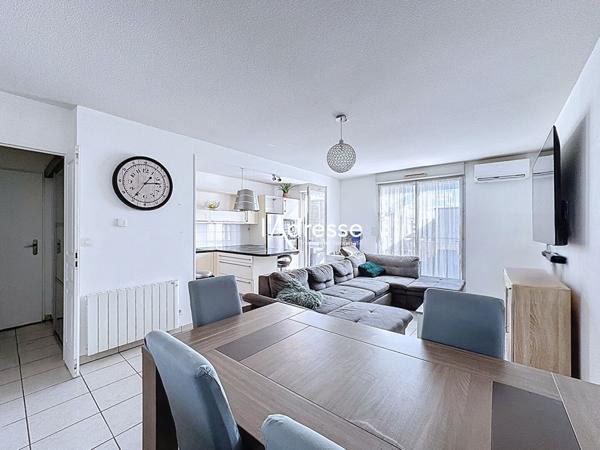 Exclusivité l'Adresse Immobilier - Tournefeuille - Appartement T3 de 65m² avec 2 places de parking S.sol + 1 place de parking aérienne