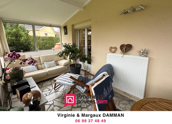 Maison familiale 4 chambres avec jardin et véranda