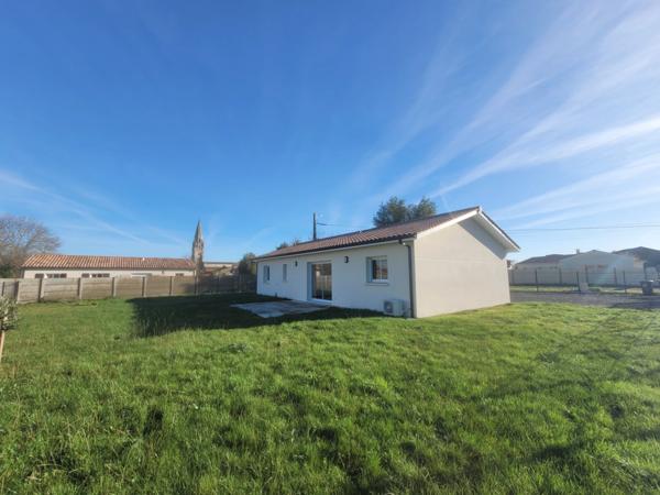 Dpt Gironde (33), à vendre bégadan maison neuve avec garage et terrain de 800 m2