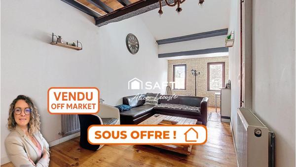 Maison atypique au cœur du village