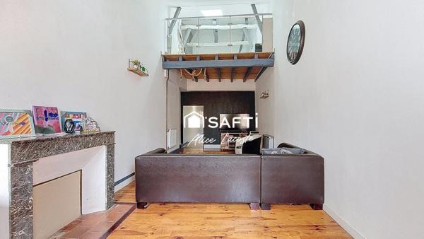 Maison atypique au cœur du village