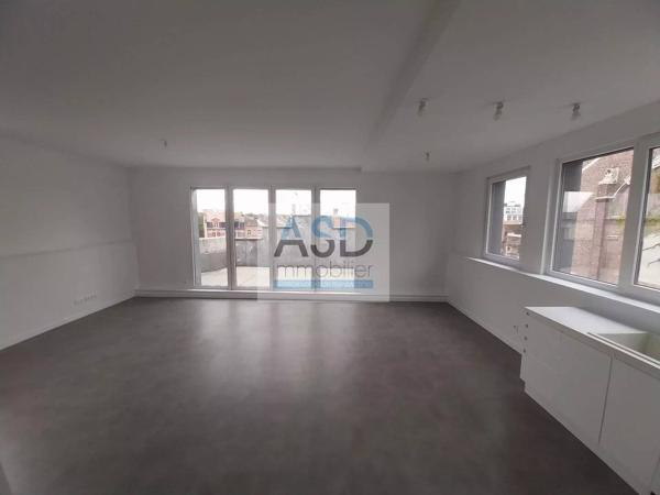 Location immobilière : Appartement à Roubaix  3 pièces 76 m² 1 108 € / Mois (Charges comprises)- ASD Immobilier.