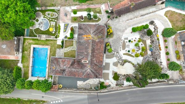 Dpt Orne (61), à vendre LONLAY L'ABBAYE propriete P13 de 300 m² - Terrain de 11 500 m²