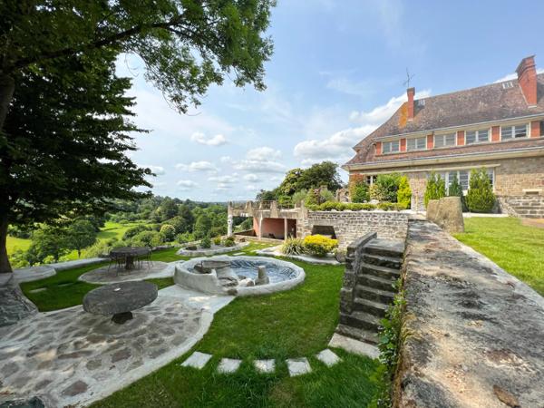 Dpt Orne (61), à vendre LONLAY L'ABBAYE propriete P13 de 300 m² - Terrain de 11 500 m²