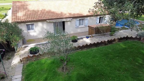 Maison plain pied 3 chambres et jardin EXCLUSIVITE