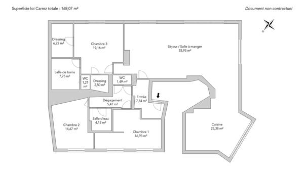 Appartement Neuilly-sur-Seine - LONGCHAMP