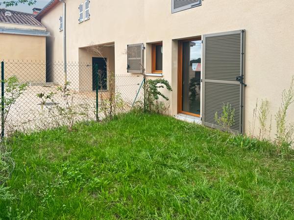 Sainte-Euphémie (01600) À Vendre : Rez de jardin neuf, Frais de Notaire réduits à finir d'Aménager – Proche Trévoux, Hyper-Centre Vill
