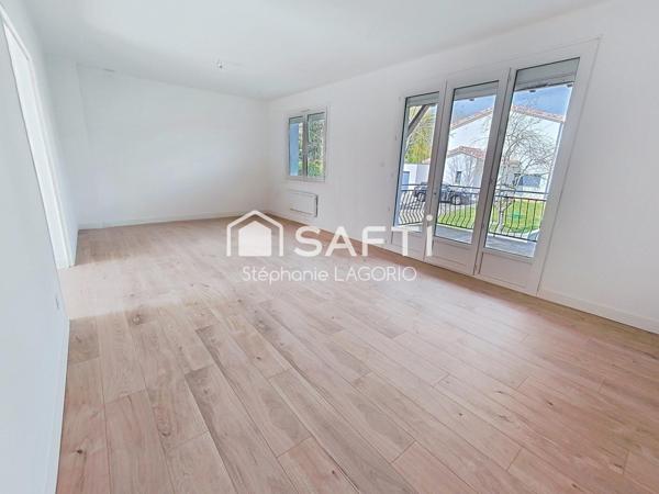 Maison rénovée de 133 m² avec espace indépendant et terrain constructible