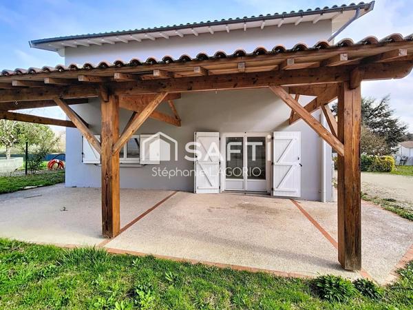 Maison rénovée de 133 m² avec espace indépendant et terrain constructible