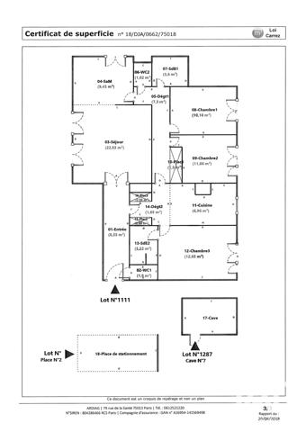 Appartement à vendre 5 pièces 105 m² Paris 18