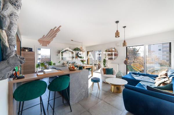 Appartement T3/T4 84 m² - 2 garages inclus