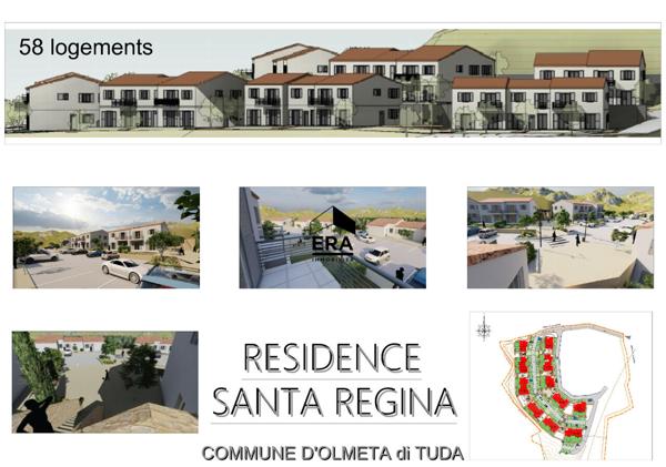 Vente appartement 2 pièces 45.92 m² -Olmeta di Tuda