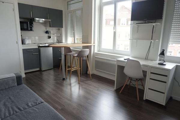A LOUER : T1 à LILLE • Nationale/solferino • 615 € CC • Réf. G76-006