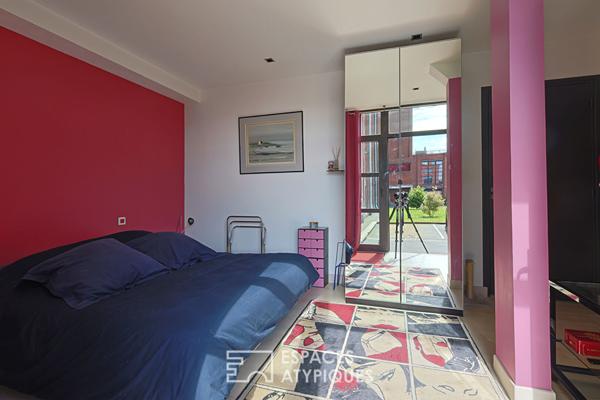 Loft industriel aux lignes singulières