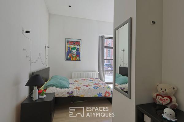 Loft industriel aux lignes singulières