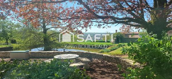 Maison DPE B : Vue exceptionnelle et étangs