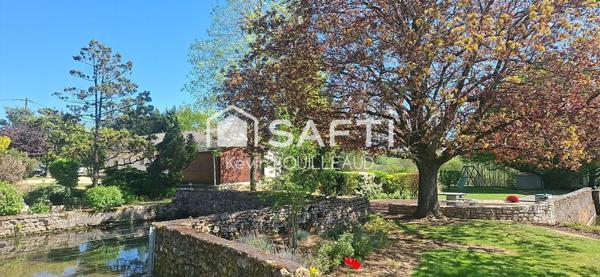 Maison DPE B : Vue exceptionnelle et étangs