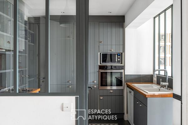 Appartement Art Nouveau rénové par architecte