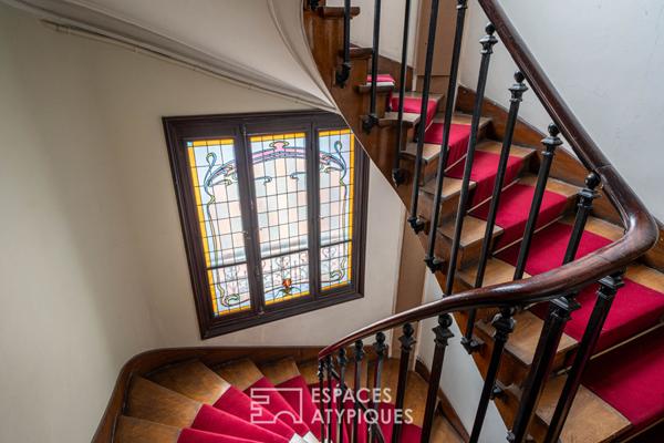 Appartement Art Nouveau rénové par architecte