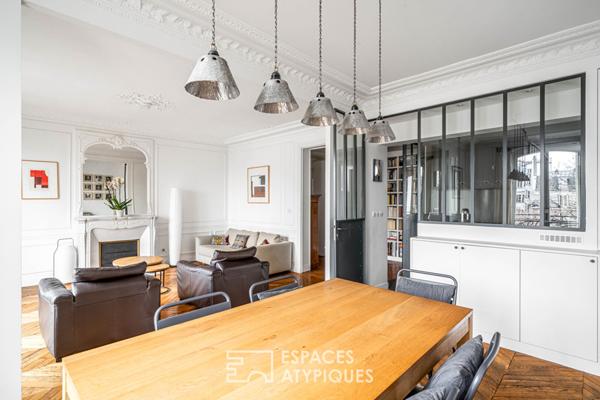 Appartement Art Nouveau rénové par architecte