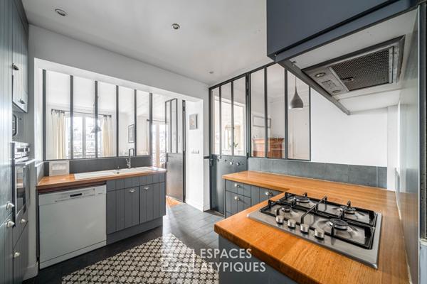 Appartement Art Nouveau rénové par architecte