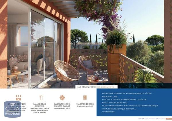 Appartement à louer 2 pièces 47.49m²