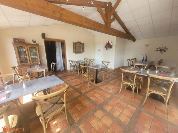 Restaurant et Hébergements dans un cadre verdoyant