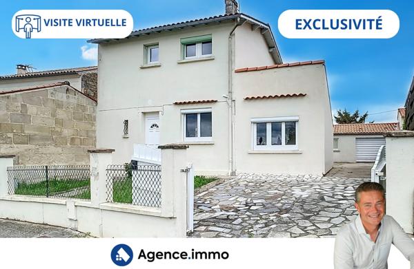 À vendre - Maison individuelle, 4 pièces située à Pons (17800)