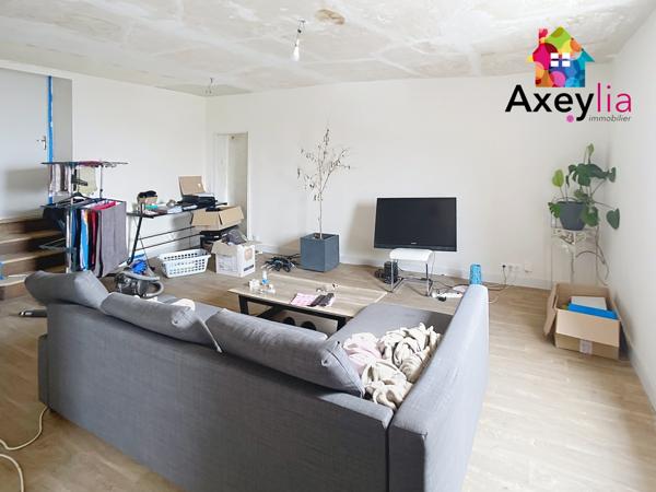 Cuinzier (42460) A VENDRE - CUINZIER - COUP DE CŒUR - GRAND T3 AVEC JARDIN, TERRASSE ET SOUS-SOL AMÉNAGEABLE