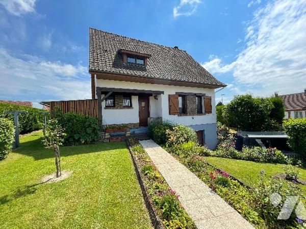 Pavillon d'habitation situé à BEAUCHAMPS (Somme) de 4 pièces principales