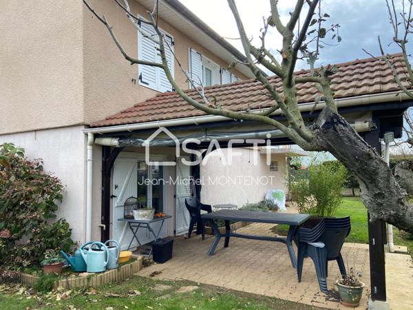 EXCLUSIVITE A MONTAGNY-LES-BEAUNE. Maison 112 m² hab 4 ch. Jardin 746 m².